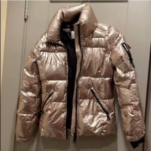 SAM champagne ski jacket girls 16/ women’s XS